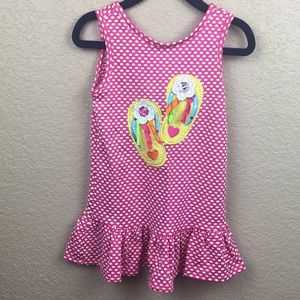 3/$10 • dress • pink polka dot • size 24 months